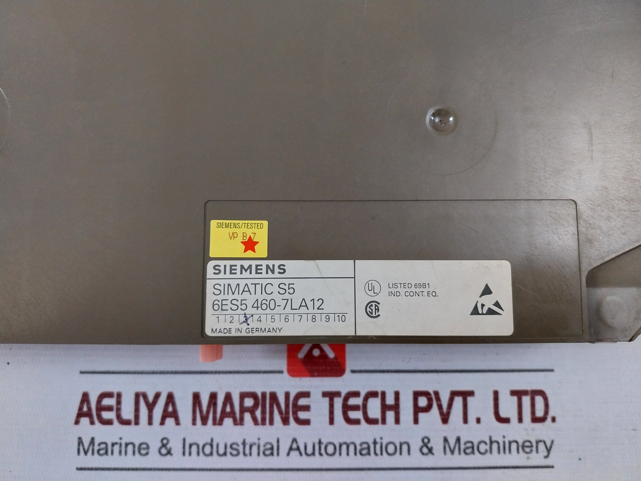Siemens Simatic S5 Din 41752 Modular Power Supply Rack 6Es5 943-7Ua11, 375-0La41