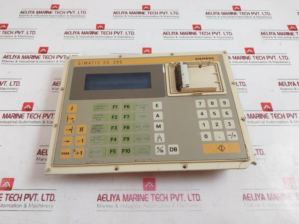 Siemens Simatic S5 Op 395 6Es5395-0Ua31 Operator Panel Interface (Minor Crack)