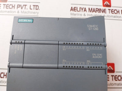 Siemens Simatic S7-1200 6Es7 214-1Bg31-0Xb0 Plc Cpu 1214C Ac/Dc/Rly