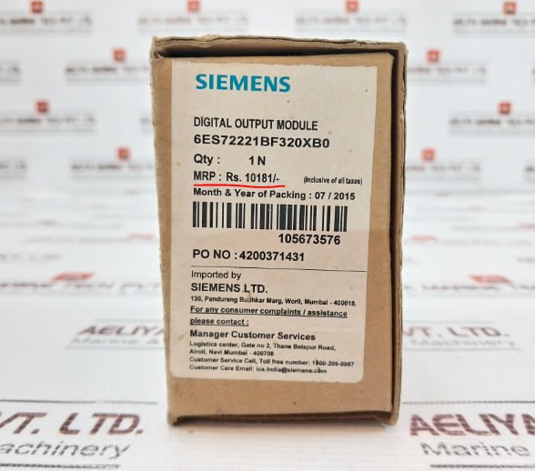 Siemens Simatic S7-1200 6Es7 222-1Bf32-0Xb0 Digital Output Module