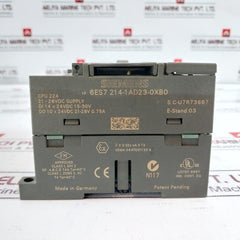 Siemens Simatic S7-200 1P 6Es7 214-1Ad23-0Xb0 Cpu Module 21-28Vdc