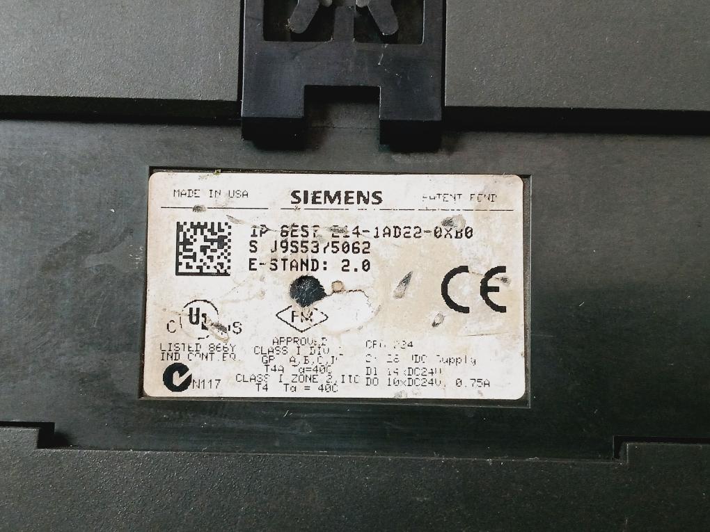 Siemens Simatic S7-200 214-1Ad22-0Xb0 Cpu Unit Controller Module 21-28 Vdc