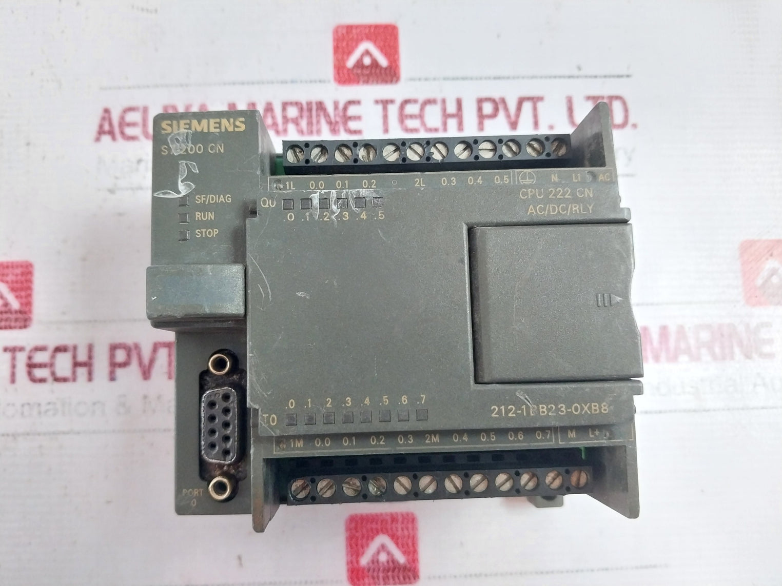 Siemens Simatic S7-200 Cn 1P 6Es7 212-1Bb23-0Xb8 Compact Device Cpu 222 Ac/Dc Relay