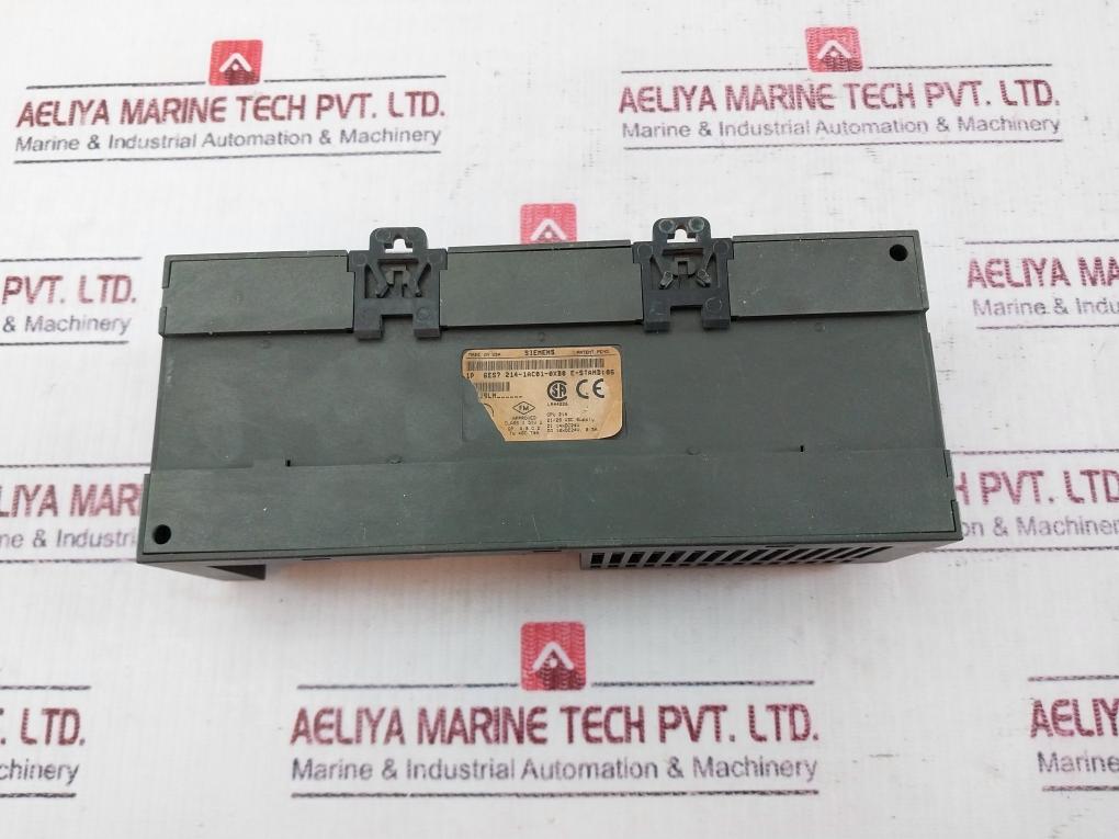 Siemens Simatic S7-200 6Es7 214-1Ac01-0Xb0 Cpu Compact Unit Dc 24V 21-28 Vdc