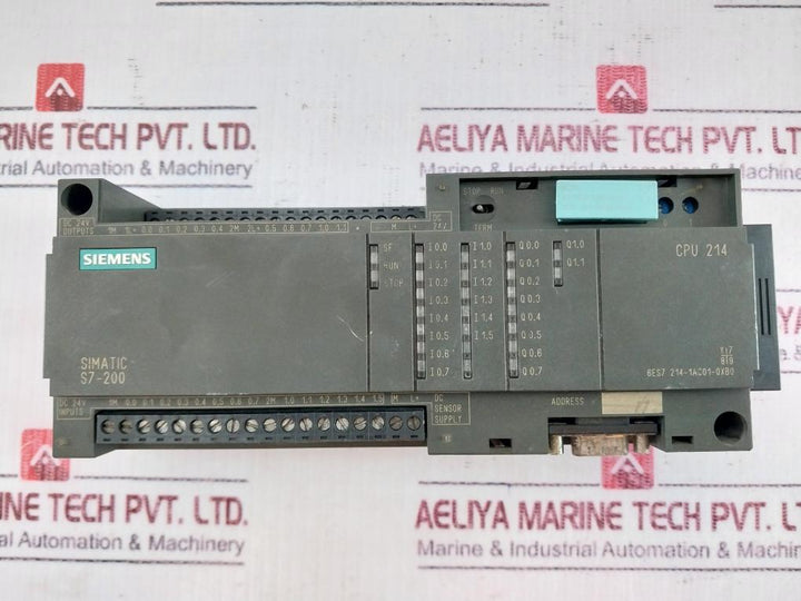 Siemens Simatic S7-200 6Es7 214-1Ac01-0Xb0 Cpu Compact Unit Dc 24V 21-28 Vdc