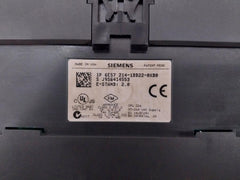 Siemens Simatic S7-200 6Es7 214-1Bd22-0Xb0 Cpu Unit Cpu 224 85-264 Vac