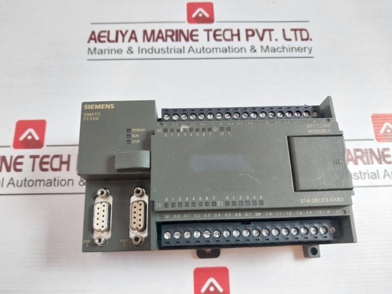 Siemens Simatic S7-200 6Es7 214-2Bd23-0Xb0 Cpu Module 85-264Vac