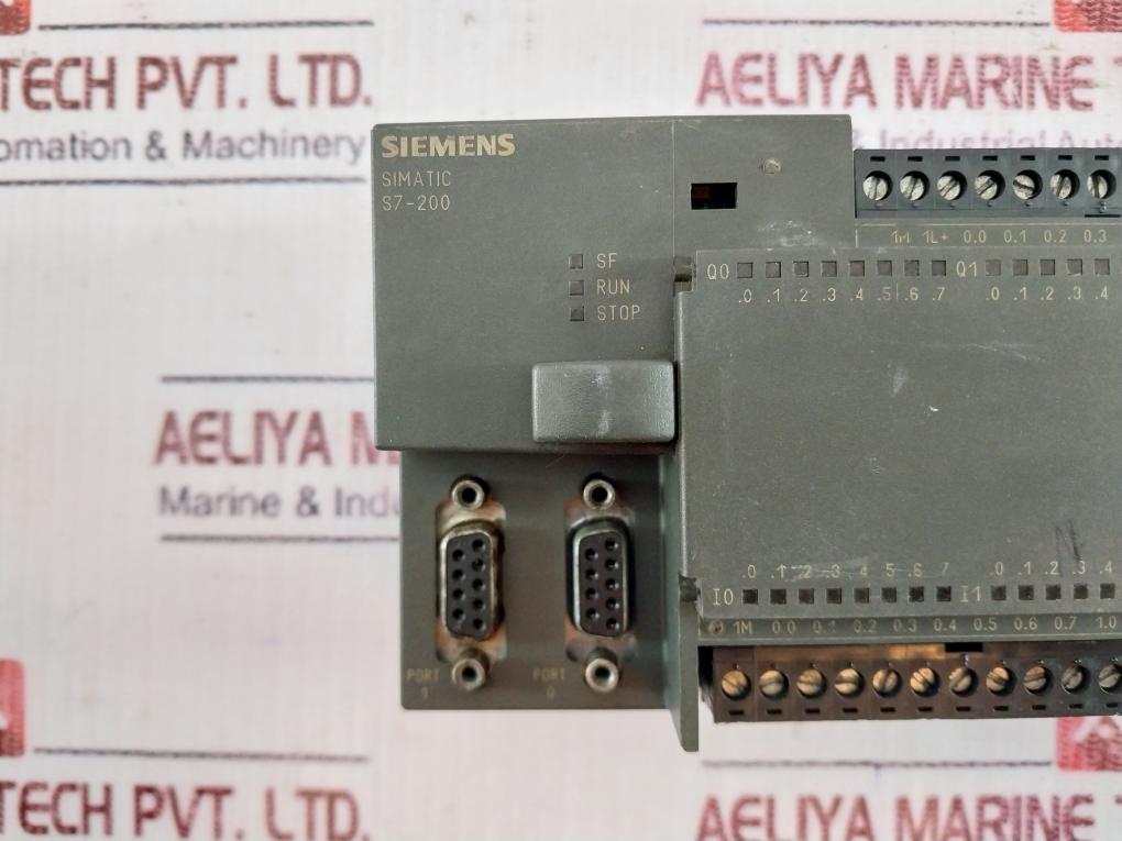 Siemens Simatic S7-200 6Es7 216-2Ad22-0Xb0 Cpu Compact Unit 21-28 Vdc 0.75A