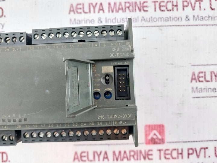 Siemens Simatic S7-200 6Es7 216-2Ad22-0Xb0 Cpu Compact Unit 21-28 Vdc 0.75A