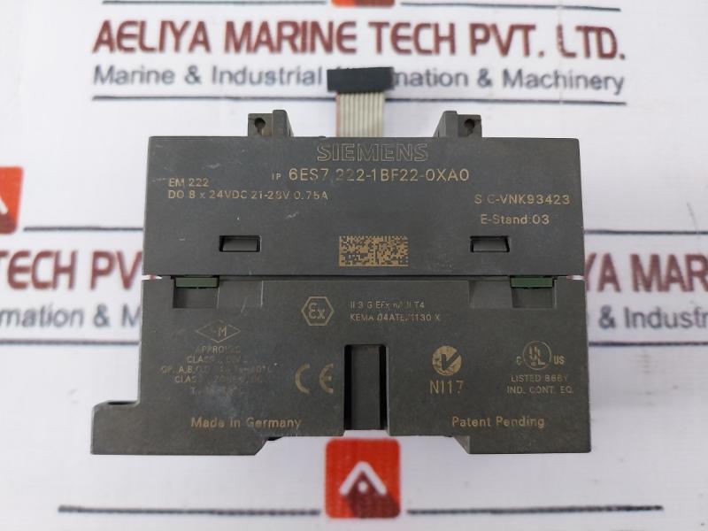 Siemens Simatic S7-200 6Es7 222-1Bf22-0Xa0 Digital Input Module Em222