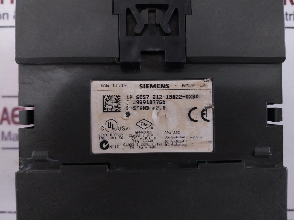 Siemens Simatic S7-200 6es7 212-1bb22-0xb0 Compact Unit Cpu 222