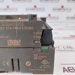 Siemens 6Es7 214-1Bd23-0Xb0 Cpu Module 250Vac 2A