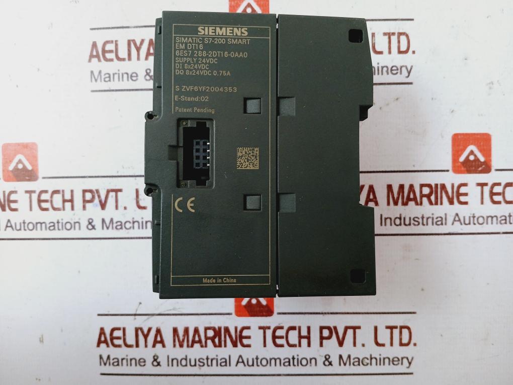 Siemens Simatic S7-200 Smart 6Es7 288-2Dt16-0Aa0 Digital I/O Module 24Vdc