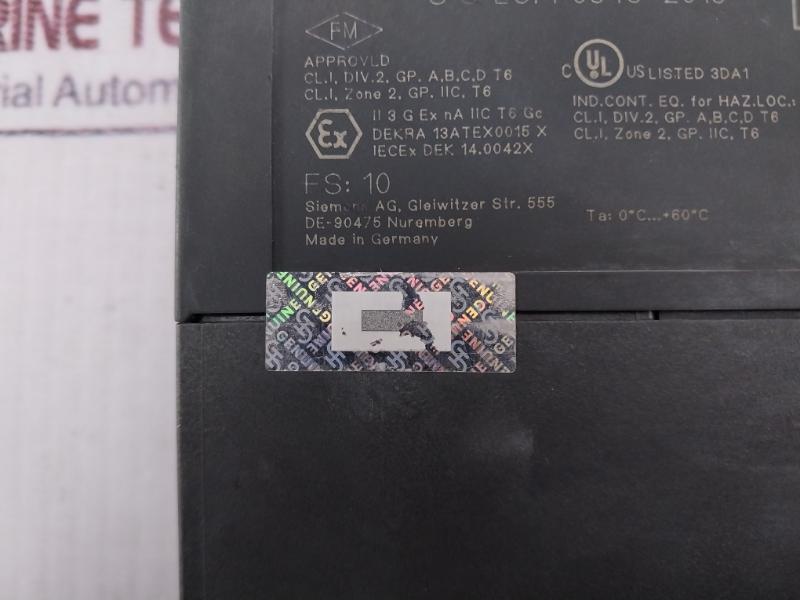 Siemens Simatic S7-300 1P 6Es7 331-1Kf02-0Ab0 Analog Input Module