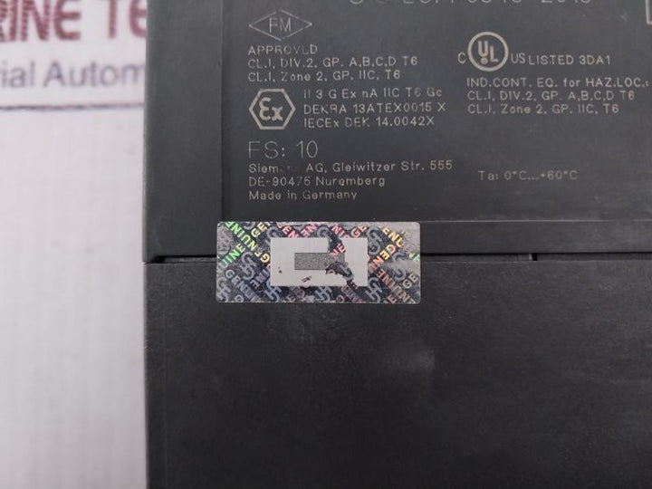 Siemens Simatic S7-300 1P 6Es7 331-1Kf02-0Ab0 Analog Input Module