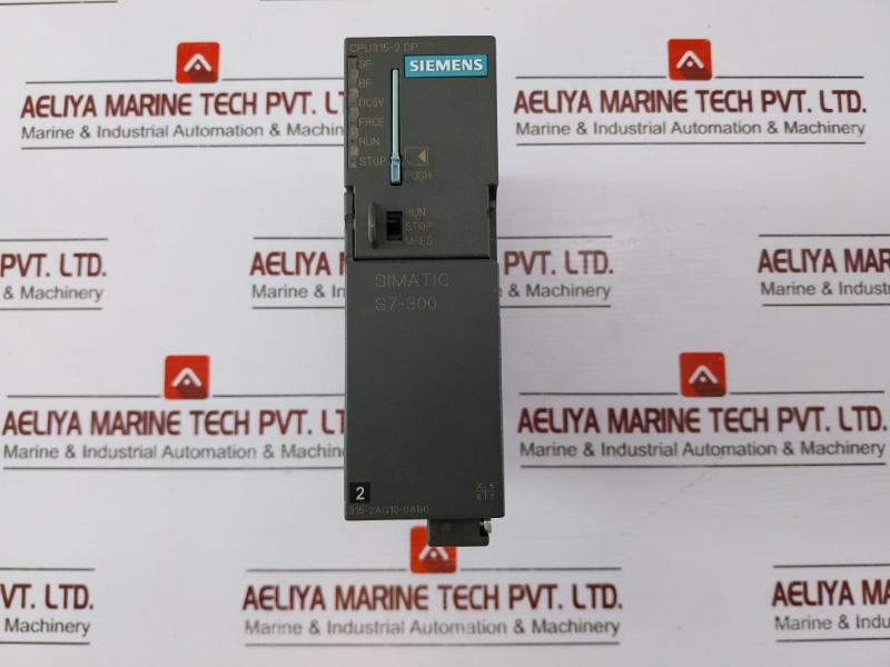 Siemens Simatic S7-300 6ES7 315-2AG10-0AB0 CPU Module DC24V