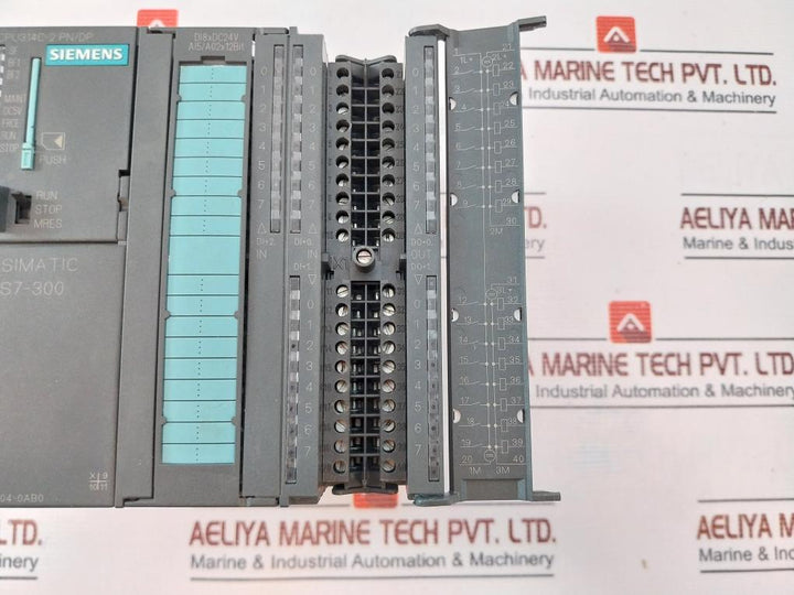 Siemens Simatic S7-300 Cpu Unit Cpu314C-2 Pn/Dp,  Ai5/A02X12Bit  Di16/D016Xdc24V