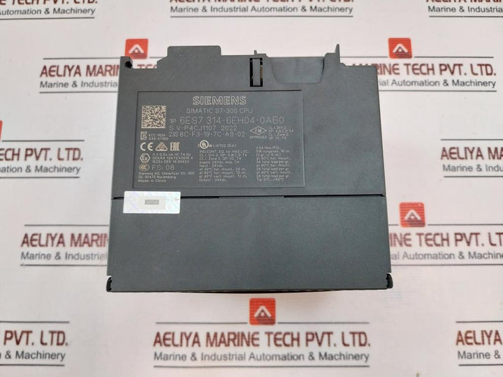 Siemens Simatic S7-300 Cpu Unit Cpu314C-2 Pn/Dp,  Ai5/A02X12Bit  Di16/D016Xdc24V