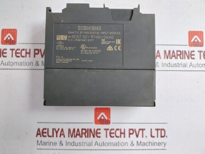 Siemens Simatic S7-300 Digital Input Module 6Es7 321-1Fh00-0Aa0