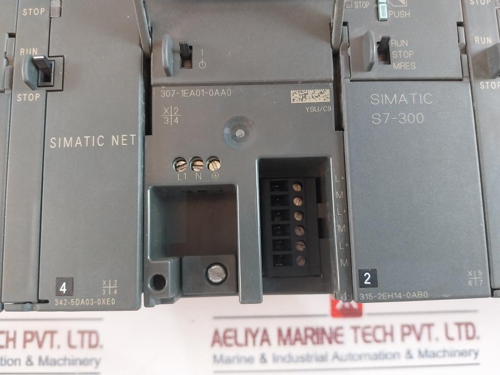 Siemens Simatic S7-300, 307-1Ea01-0Aa0, 315-2Eh14-0Ab0, 342-5Da03-0Xe0 Module