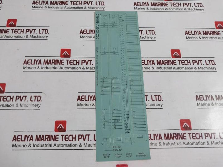 Siemens Simatic S7-400 6Es7 450-1Ap00-0Ae0 Counter Module Fm 450-1