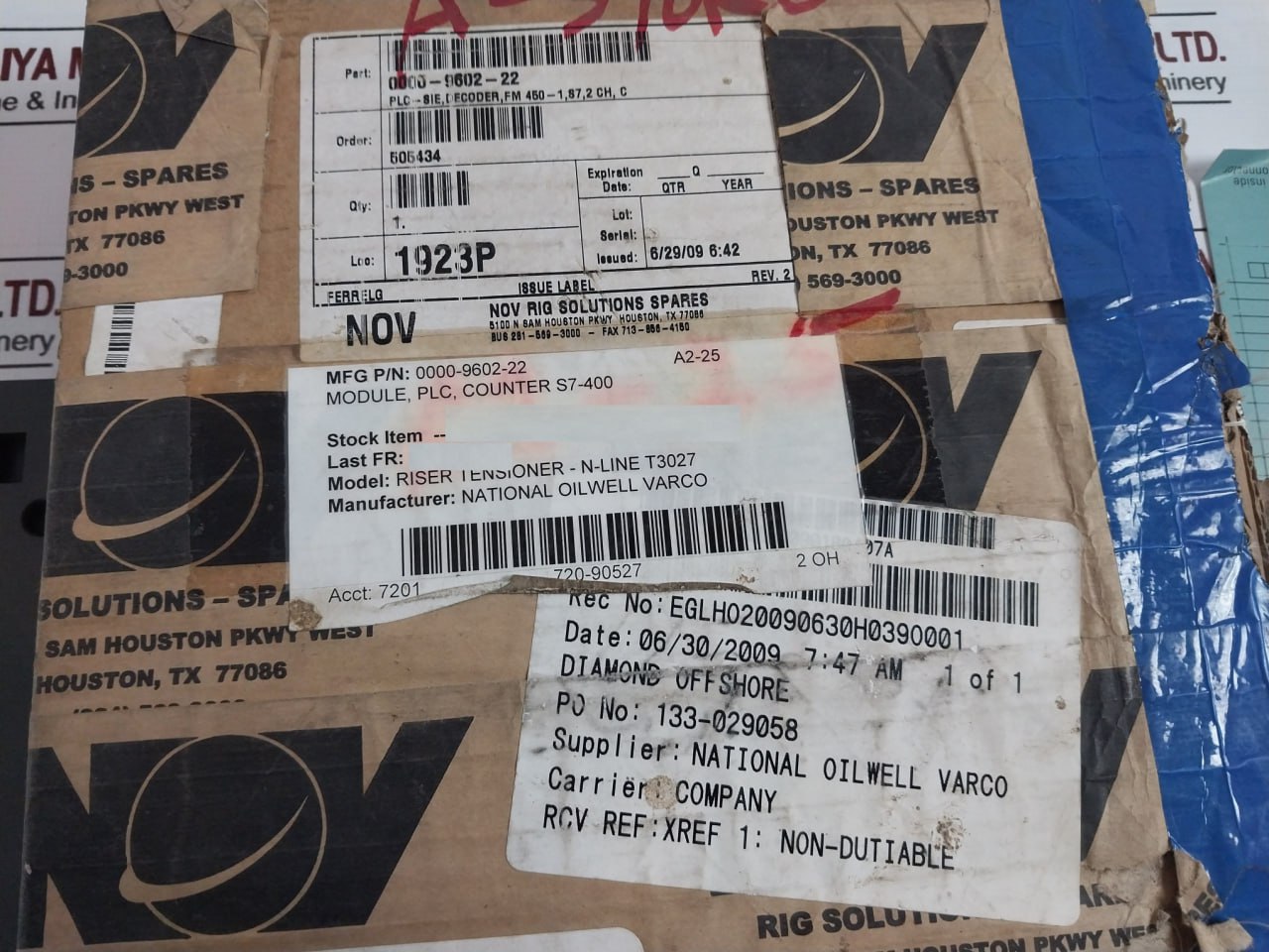 Siemens Simatic S7-400 6Es7 450-1Ap00-0Ae0 Counter Module Fm 450-1