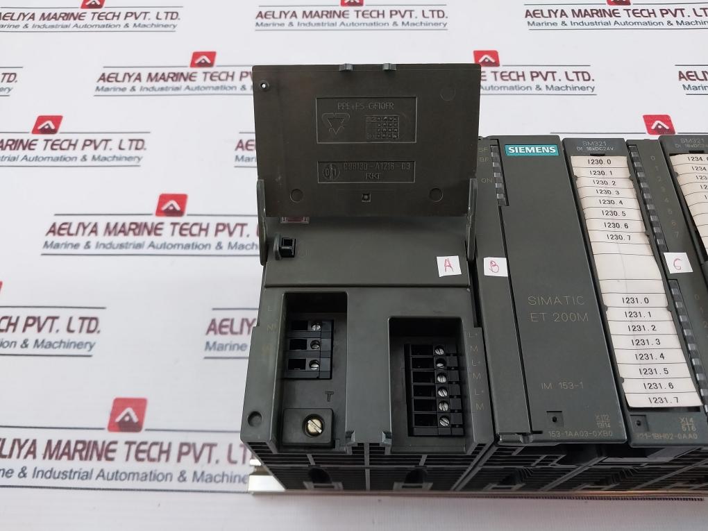 Siemens Simatic S7 1P 6ES7 307-1EA00-0AA0 Power Supply with PLC Modules ET 200M