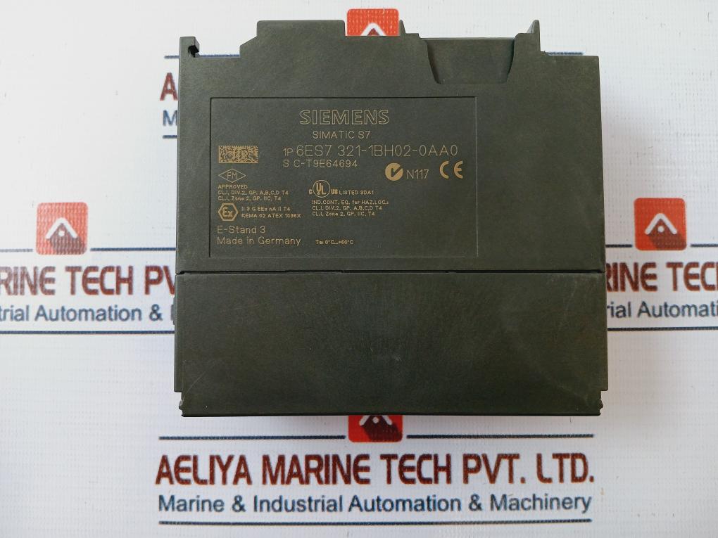 Siemens Simatic S7 1P 6Es7 321-1Bh02-0Aa0 Digital Input Module