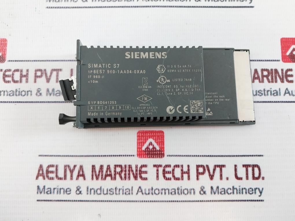 Siemens Simatic S7 1P 6ES7 960-1AA04-0XA0 Synchronization Module