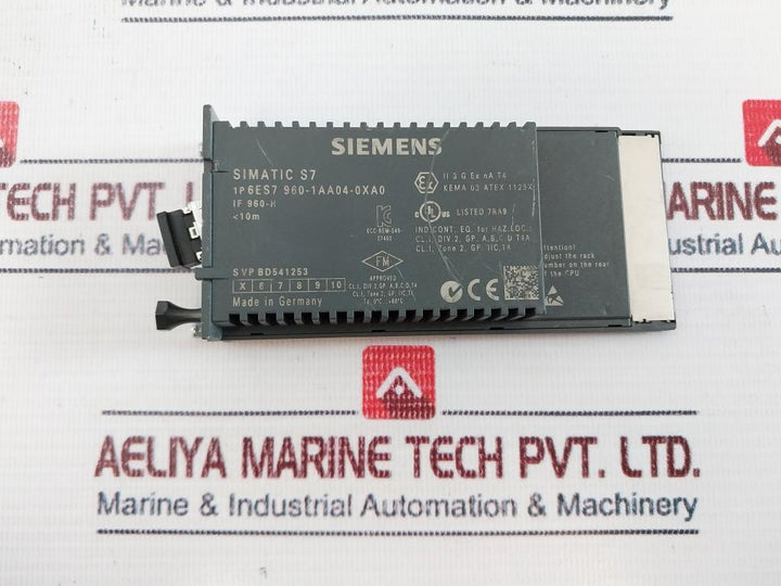 Siemens Simatic S7 1P 6ES7 960-1AA04-0XA0 Synchronization Module