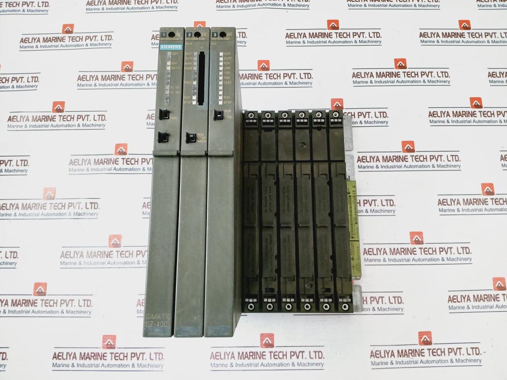 Siemens Simatic S7 1P 6GK7 443-1EX11-0XE0/1P 6ES7 407-0DA01-0AA0 Rack Module