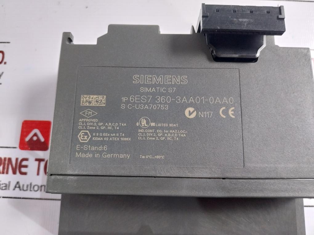 Siemens Simatic S7 1p 6es7 360-3aa01-0aa0 Interface Module