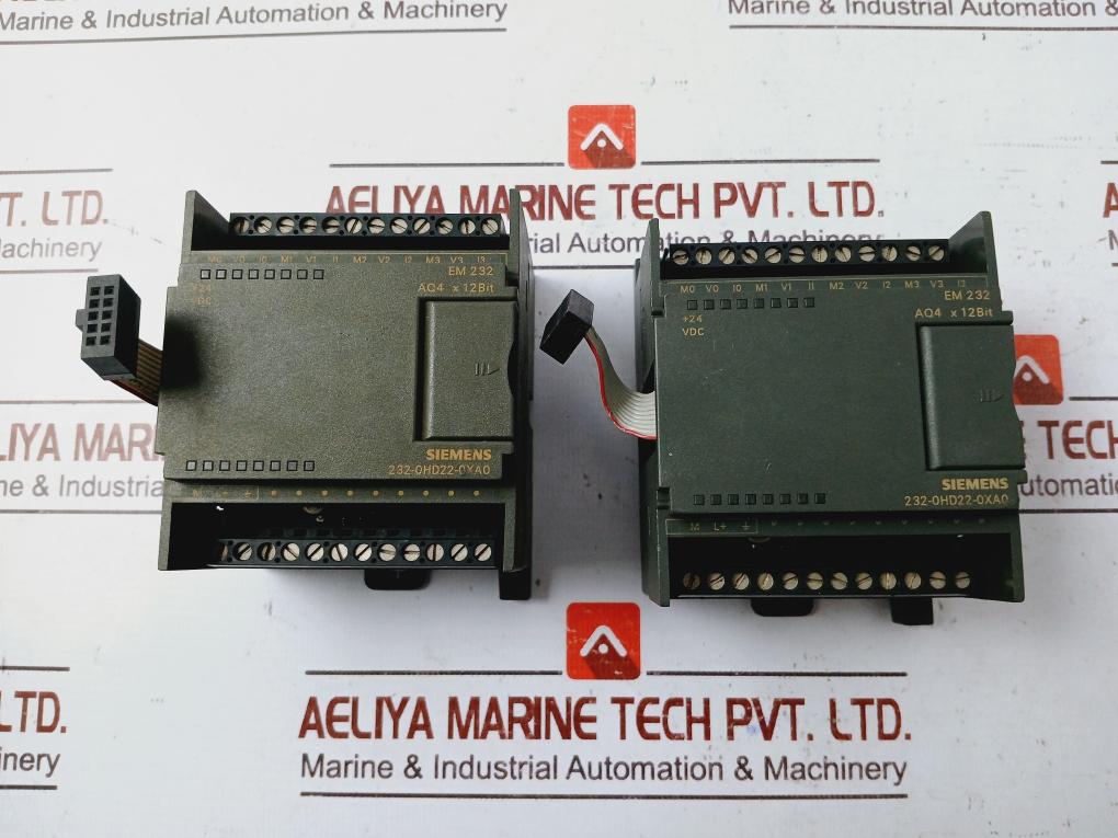 Siemens Simatic S7 232-0Hd22-0Xa0 -200 Analog Output Module Aq 4 X 12 Bit