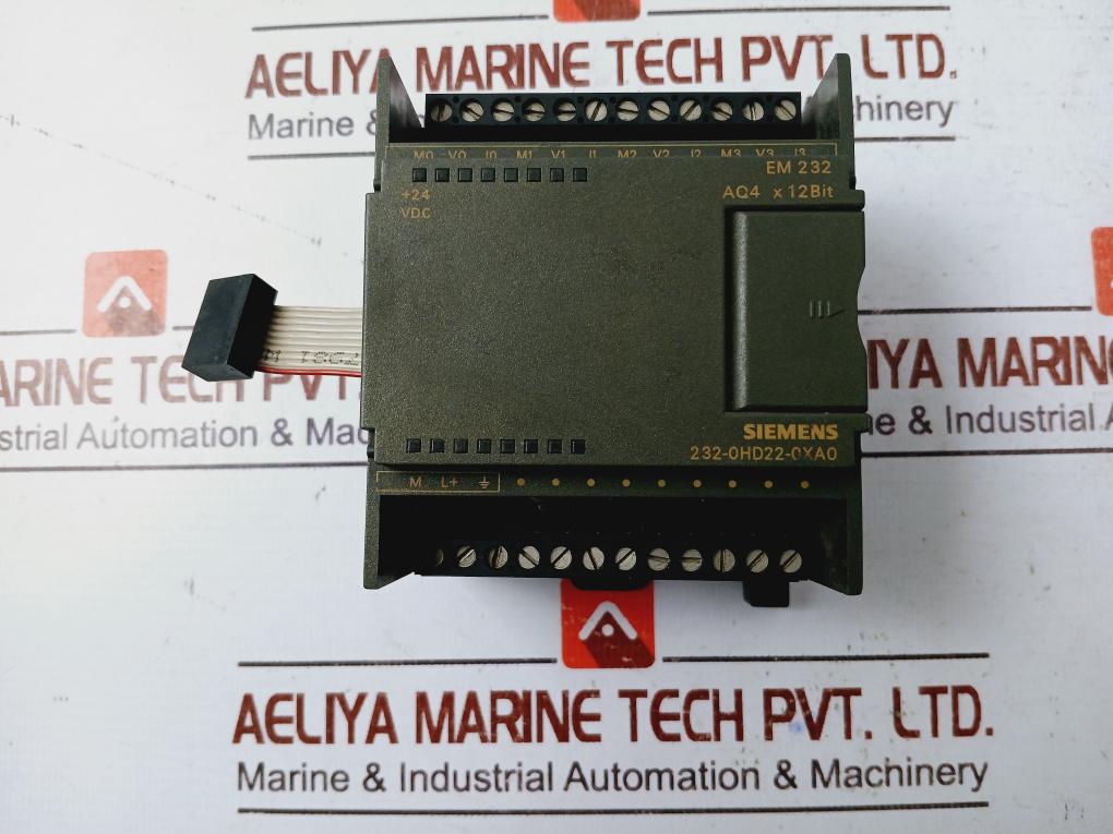 Siemens Simatic S7 232-0Hd22-0Xa0 -200 Analog Output Module Aq 4 X 12 Bit