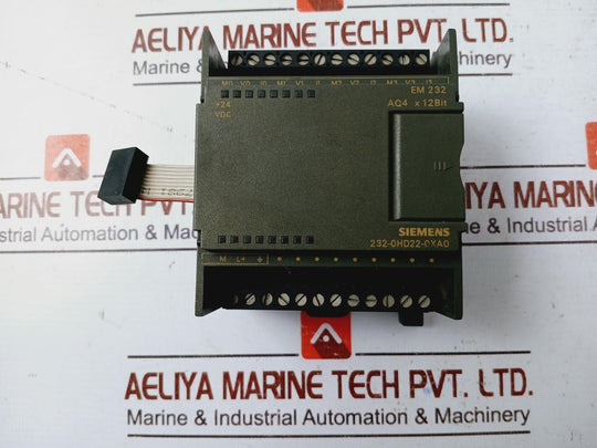 Siemens Simatic S7 232-0Hd22-0Xa0 -200 Analog Output Module Aq 4 X 12 Bit