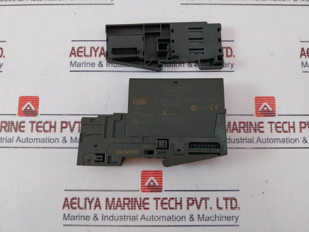 Siemens Simatic S7 6Es7 131-4Bb00-0Ab0 Electron Module 24Vdc 6Es7 193-4Cb00-0Aa0