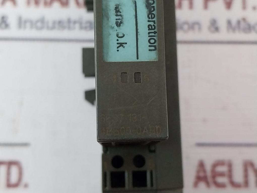 Siemens Simatic S7 6Es7 131-4Bb00-0Ab0 Electron Module 24Vdc 6Es7 193-4Cb00-0Aa0