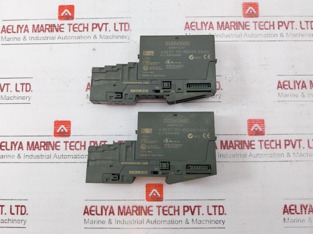 Siemens Simatic S7 6Es7 131-4Bd00-0Aa0 Digital Input Module 6Es7 193-4Cb30-0Aa0