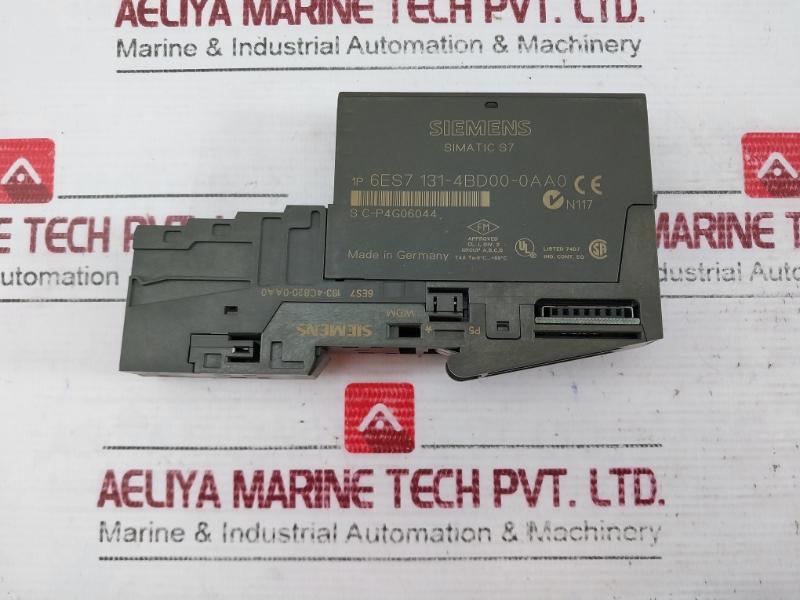 Siemens Simatic S7 6Es7 131-4Bd00-0Aa0 Digital Input Module Dc 24V Wdm P5