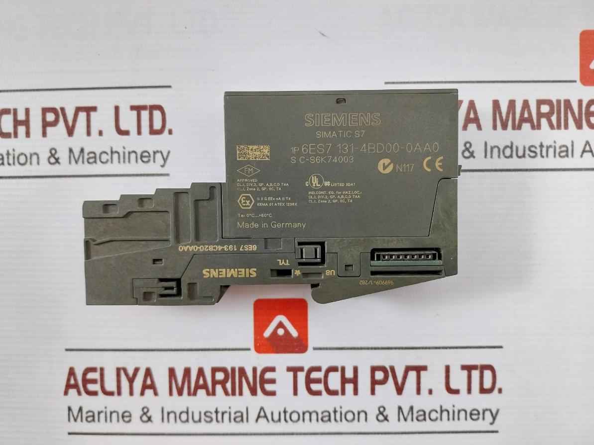 Siemens Simatic S7 6Es7 131-4Bd00-0Aa0 Electronic Module Dc24V