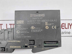 Siemens Simatic S7 6Es7 131-4Bd01-0Aa0 Digital Input Electronic Module Assy 4Di