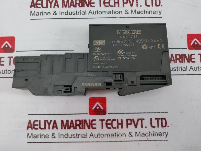 Siemens Simatic S7 6Es7 131-4Bd01-0Aa0 Digital Input Module Dc 24V Tm-e15C26-a1