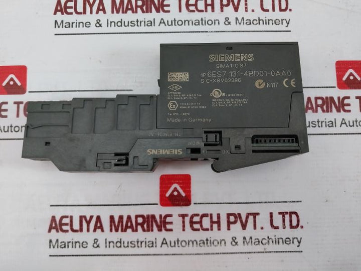 Siemens Simatic S7 6Es7 131-4Bd01-0Aa0 Digital Input Module Dc 24V Tm-e15C26-a1