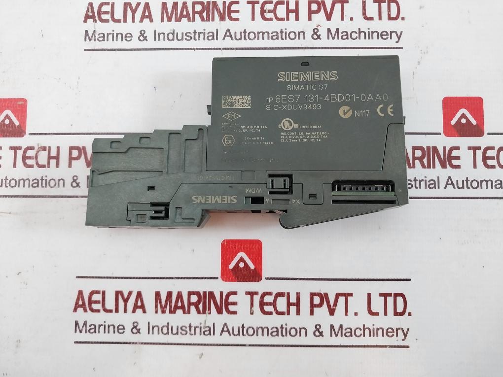 Siemens Simatic S7 6Es7 131-4Bd01-0Aa0 Electronic Module Dc24V Tm-e15S24-01