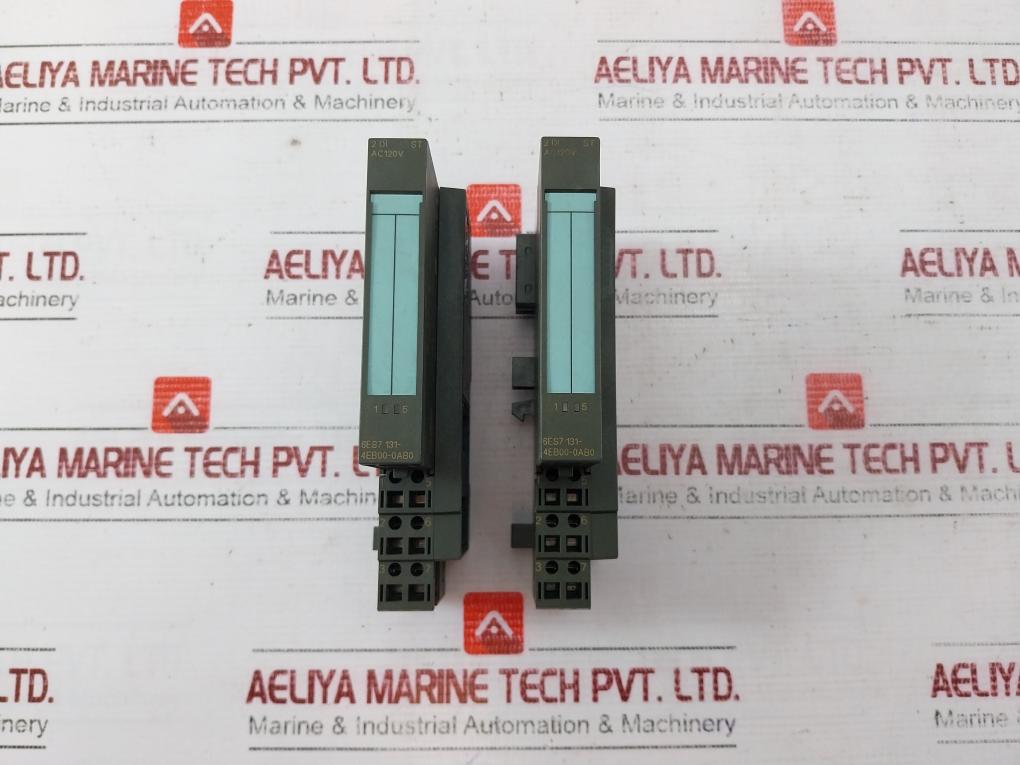 Siemens Simatic S7 6Es7 131-4Eb00-0Ab0 Digital Input Module Ac120V Tm-e15C23-01