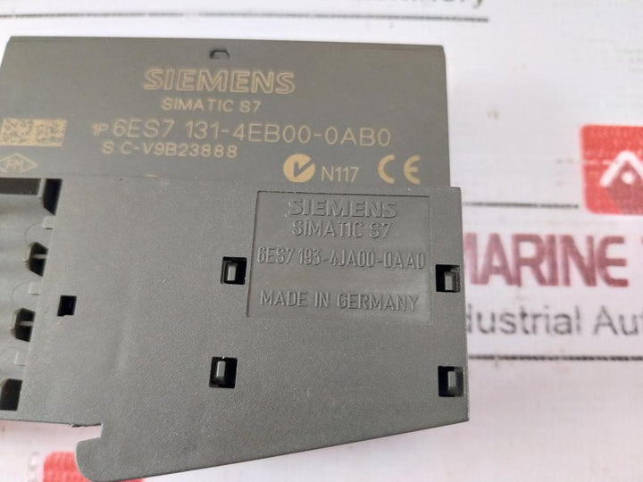 Siemens Simatic S7 6Es7 131-4Eb00-0Ab0 Digital Input Module Ac120V Tm-e15C23-01