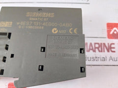 Siemens Simatic S7 6Es7 131-4Eb00-0Ab0 Digital Input Module Ac120V Tm-e15C23-01