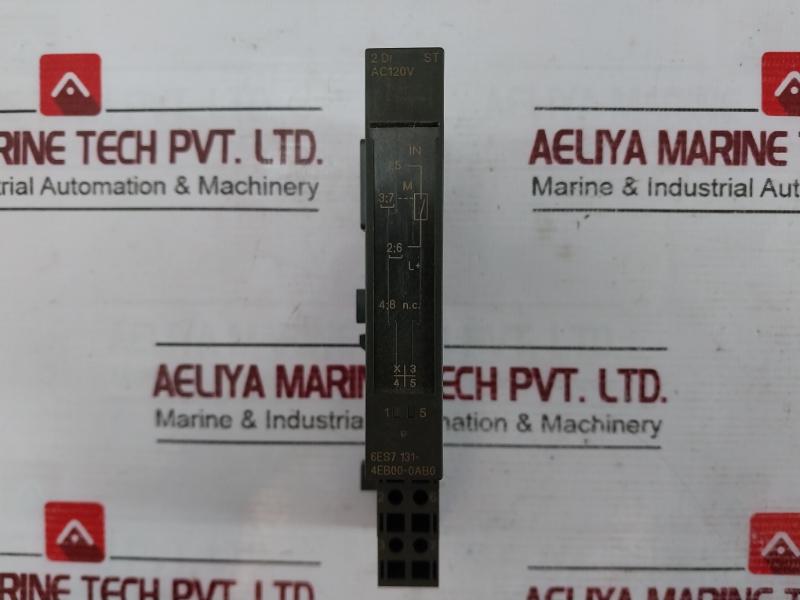 Siemens Simatic S7 6Es7 131-4Eb00-0Ab0 Digital Input Module Ac 120V V5 Wdm