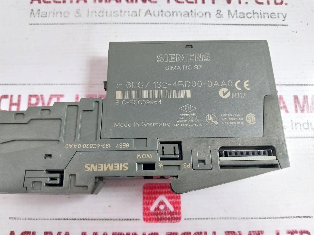 Siemens Simatic S7 6Es7 132-4Bd00-0Aa0 Electronic Module Dc24V S C-p5C69964
