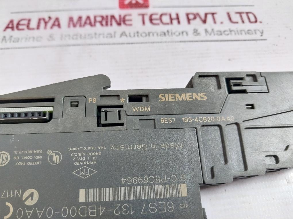 Siemens Simatic S7 6Es7 132-4Bd00-0Aa0 Electronic Module Dc24V S C-p5C69964